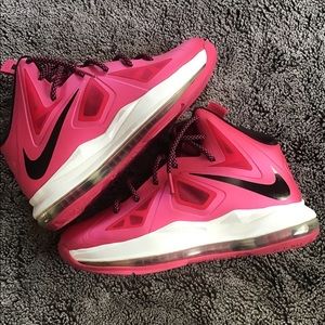 Nike Fireberry Pink Lebron X10 *GS
